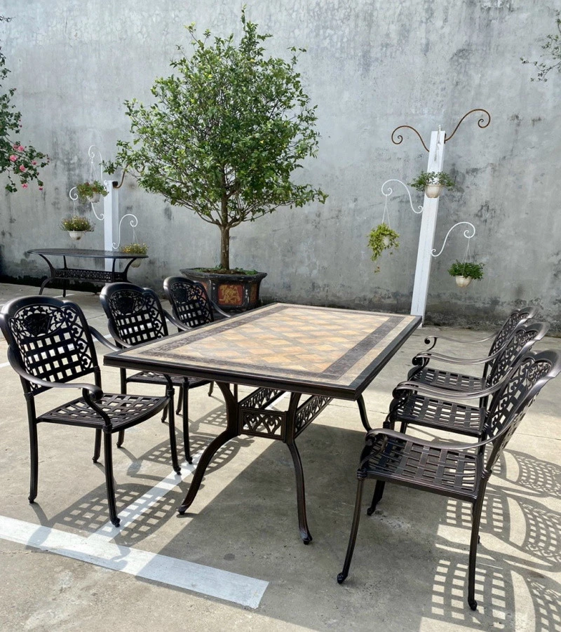 Bộ Bàn Ghế Ngoài Trời Sân Vườn