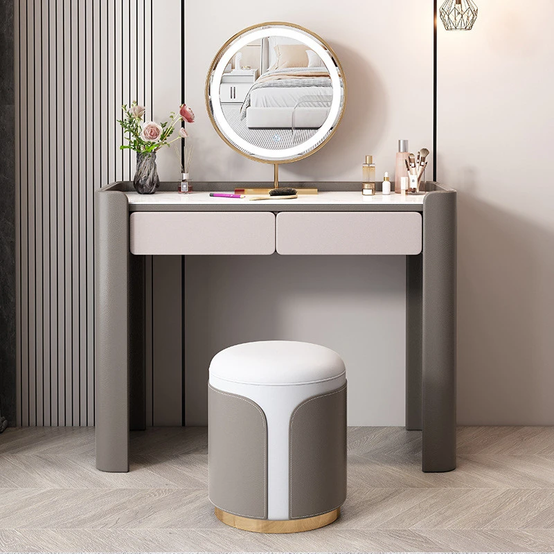 Bàn trang điểm mặt đá nhập khẩu Pula BTD02