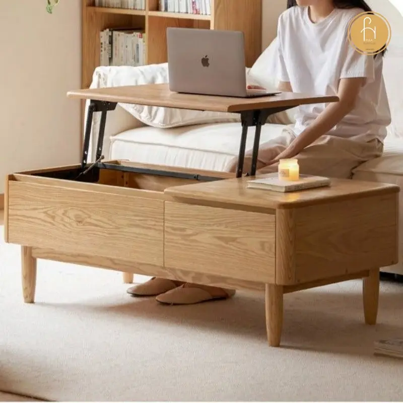 Bàn trà thông minh kết hợp bàn làm việc