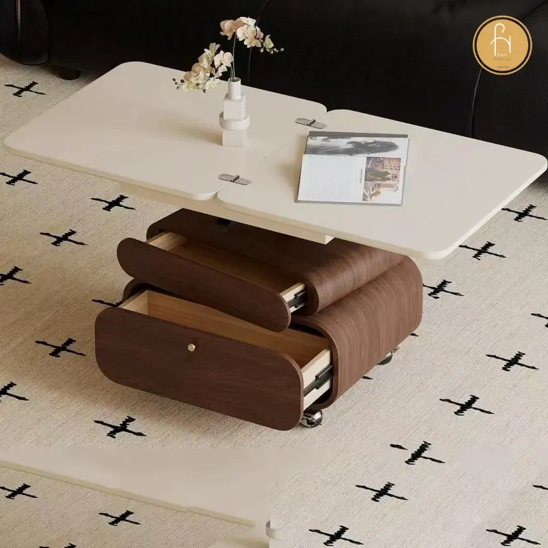 Bàn trà sofa gấp gọn nhập khẩu