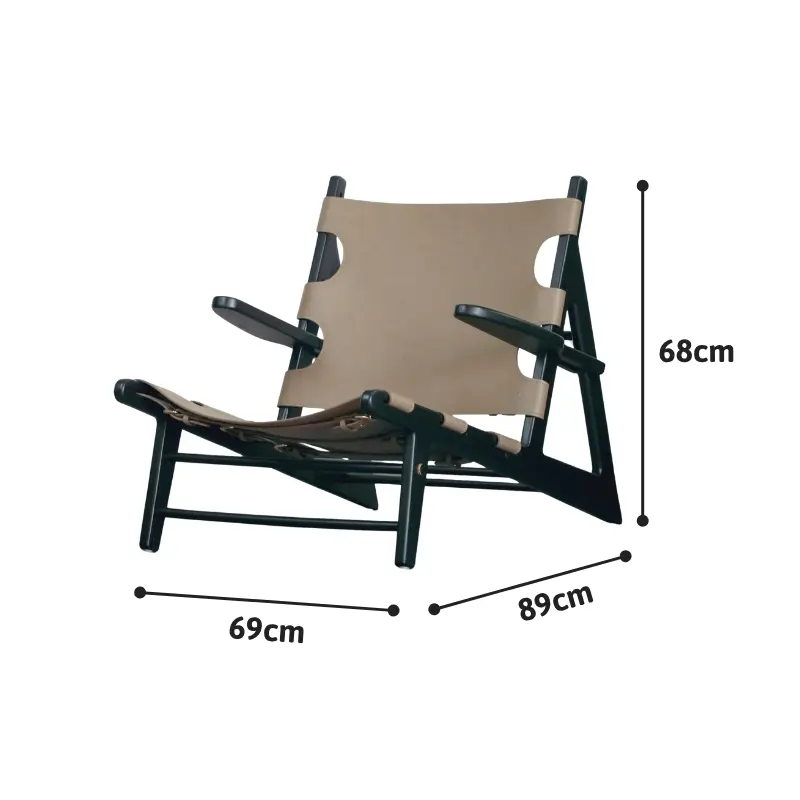 Kích thước tiêu chuẩn Ghế Armchair cao cấp Hunting