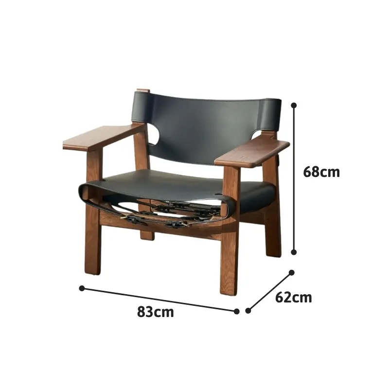 Kích thước tiêu chuẩn Ghế Armchair cao cấp Chalet
