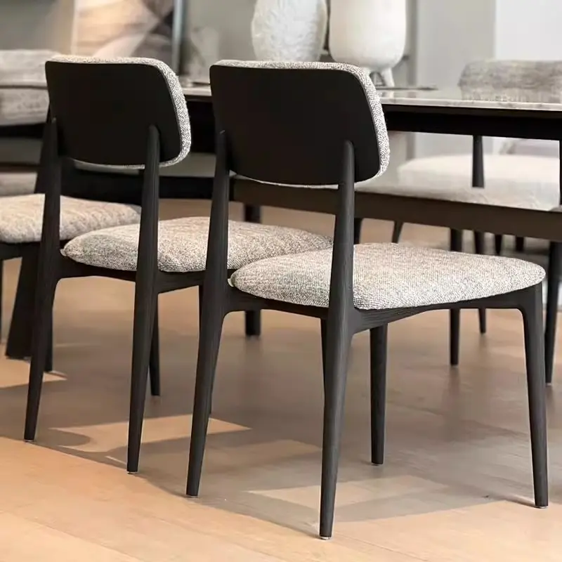 Ghế ăn gỗ cao cấp Curve không tay