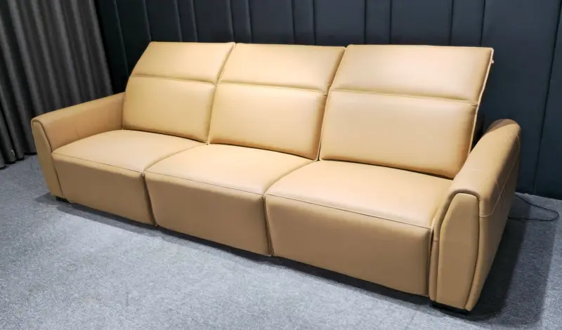 Sofa da bò Ý chỉnh điện Agatha