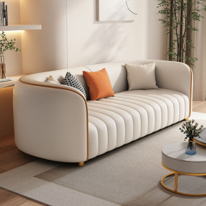 Ghế sofa đệm viền mạ PVD V55