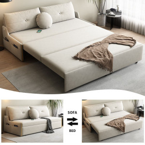 Dễ dàng chuyển đổi giữa sofa và giường