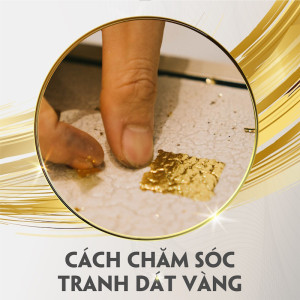 Quy trình làm tranh dát vàng tại Pula Art