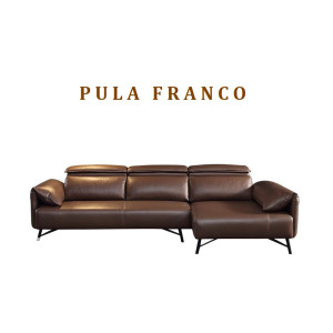 Sofa da chống mèo cào mực Pula Franco (L39)