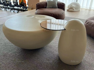 Ảnh thật bàn trà BT34 tại nhà khách