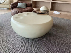 Ảnh bàn trà tại nhà khách hàng của Pula