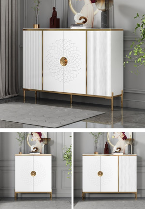 Tủ giày nhập khẩu Pula SC29 phiên bản trắng