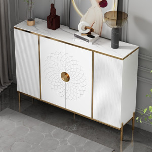 Tủ giày thiết kế hiện đại 4 cánh