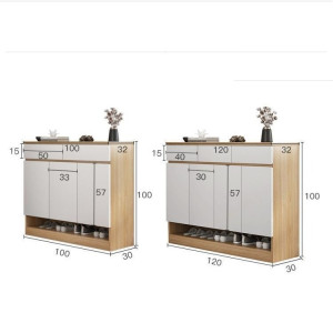 Kích thước tủ để giày