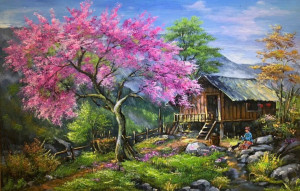 Tác phẩm Hoa Núi