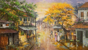Tác phẩm Góc Phố Mùa Thu