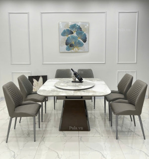 Bàn ăn PSDT09 tại showroom Pula