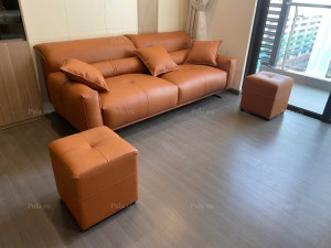 Trọn bộ sofa bàn giao tại nhà khách hàng ở Hưng Yên