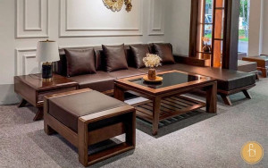 Thiết kế tiện lợi của sofa góc L