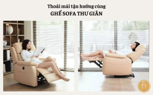 Ghế thư giãn mang đến cho bạn những khoảnh khắc thư giãn tuyệt vời