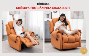 Ghế thư giãn Pula Chalaroste đang được giới trẻ ưa chuộng