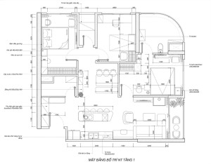 Mặt bằng bố trí nội thất