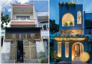 Các hạng mục thiết kế, thi công, sửa chữa nhà cũ 
