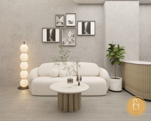Cân đối để sắp xếp vị trí phù hợp cho sofa Bắc Âu