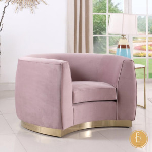 Ghế sofa hồng hiện đại