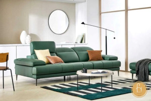 Bảo quản, vệ sinh sofa xanh lá thường xuyên để giữ nguyên vẻ đẹp của sofa