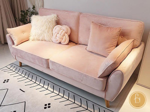 Sofa bọc vải silk