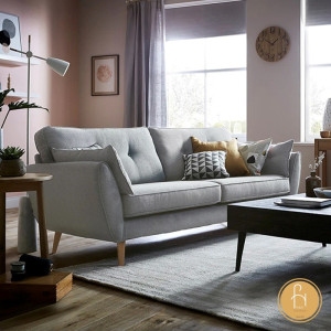 Ghế sofa văng đệm vải Scandinavian V25