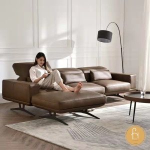 Sofa da cao cấp chống trầy xước Pula Lavano (L38)